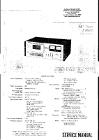 Sony TC-186SD - Service Manual 
